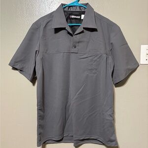 Blauer Men's Gray Short Sleeve Shirt Size L 16-16.5